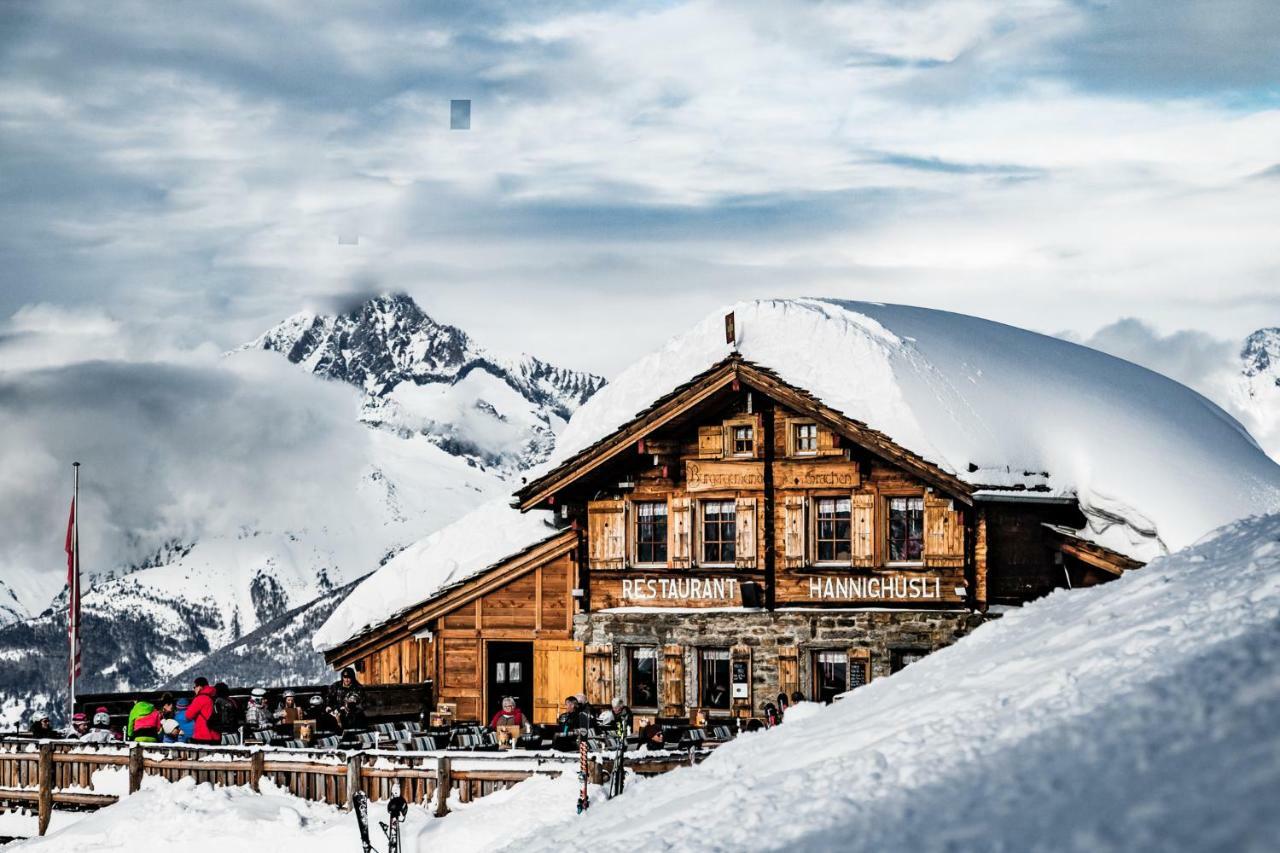 Chalet Heimetli Grächen Exterior foto